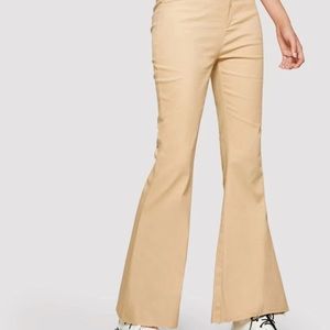 Khaki Bellbottom pants
